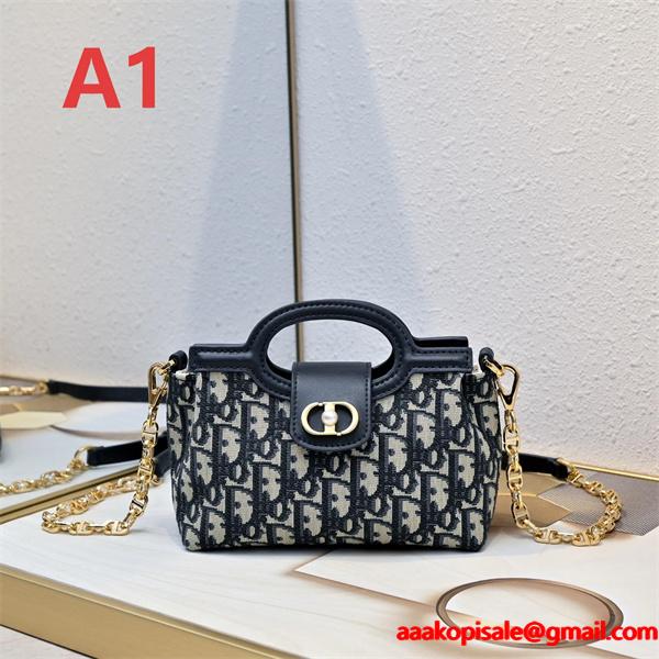 DIOR ディオール コピー コンパクト ハンドル付き ショルダーバッグ 上品