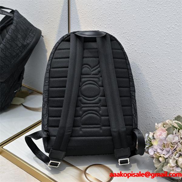 DIOR ディオール コピー 定番総柄 デイパック リュック  収納力 カジュアル