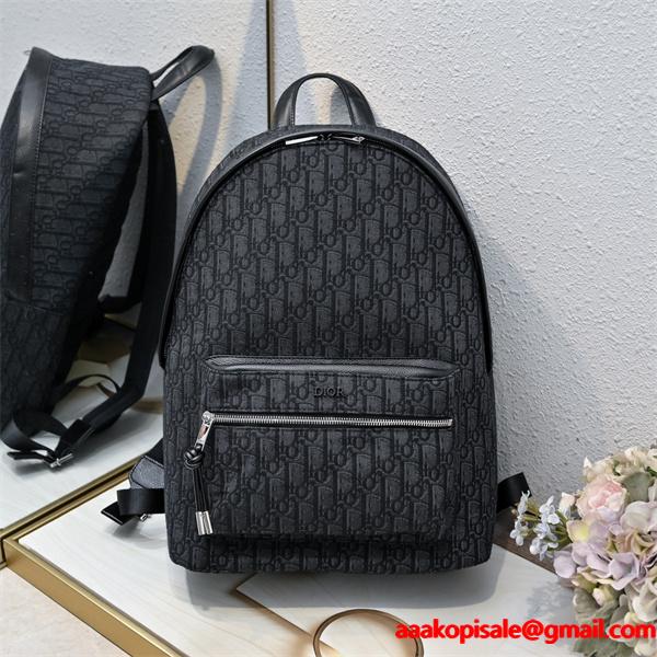 DIOR ディオール コピー 定番総柄 デイパック リュック  収納力 カジュアル