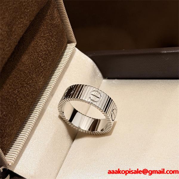 2026トレンド❤Cartierカルティエ指輪スーパーコピー❤ハイブランドリングシルバー色