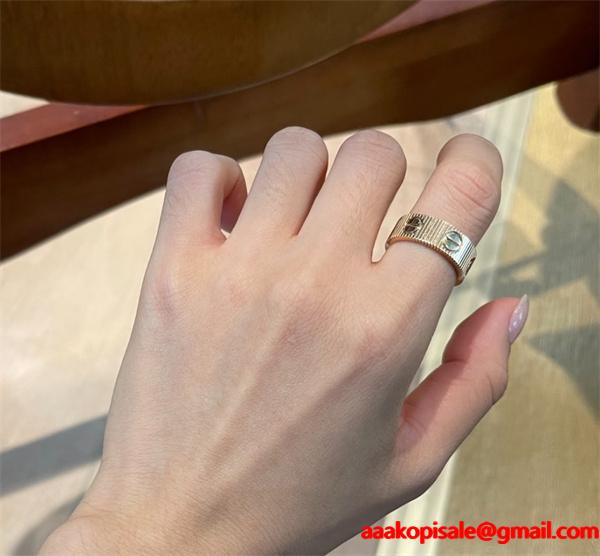 2026トレンド❤Cartierカルティエ指輪スーパーコピー❤ハイブランドリングシルバー色