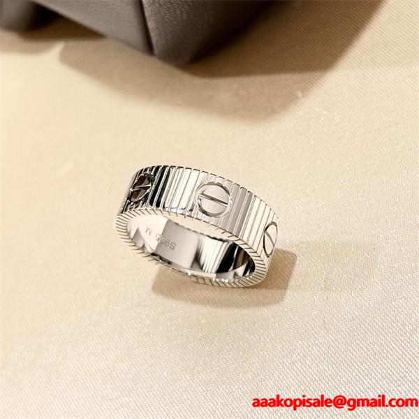 2026トレンド❤Cartierカルティエ指輪スーパーコピー❤ハイブランドリングシルバー色