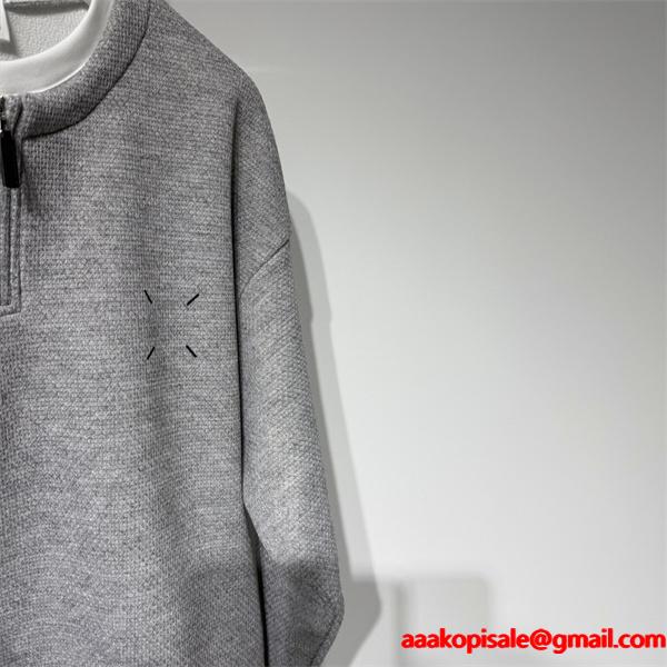 人気No1❤マルタン・マルジェラコピースポーツウェア風 半ジップパーカープルオーバータイプMartin Margiela限定発売！