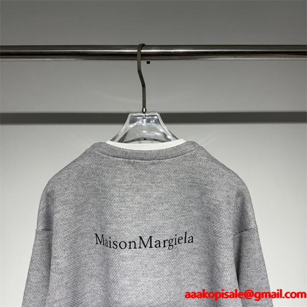 人気No1❤マルタン・マルジェラコピースポーツウェア風 半ジップパーカープルオーバータイプMartin Margiela限定発売！