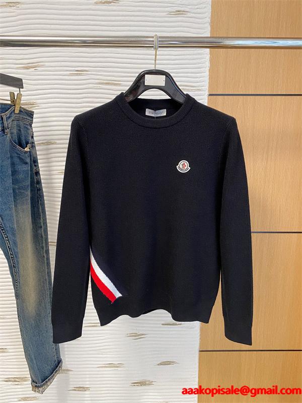 入手困難❤MONCLER❤モンクレールセーターコピー人気2026メンズファッション逸品２色