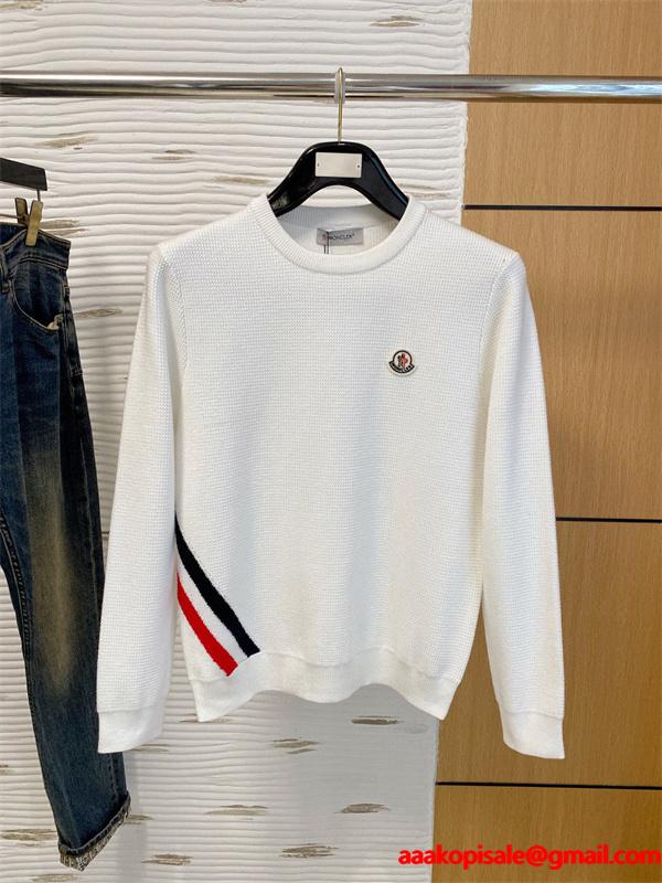 入手困難❤MONCLER❤モンクレールセーターコピー人気2026メンズファッション逸品２色