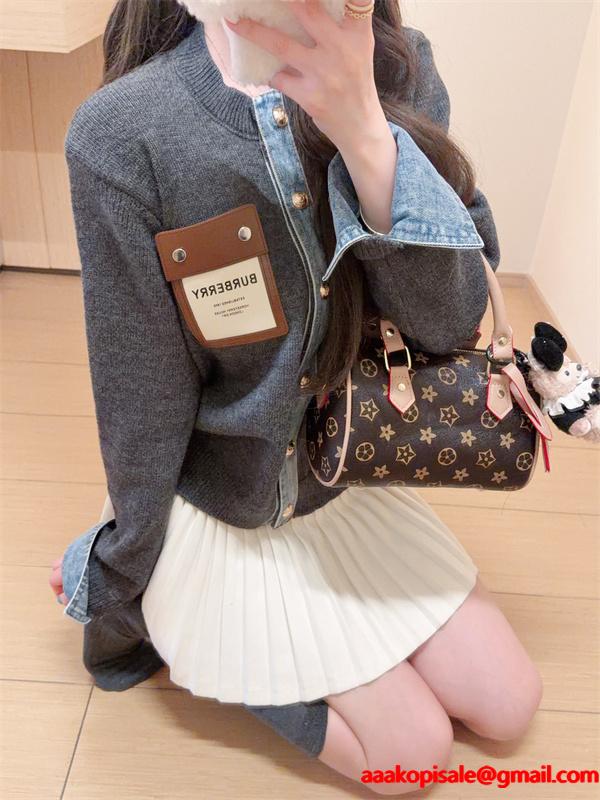 ☆2026美品☆バーバリーカーデガンコピー BURBERRYレディースニットウェア☆フリーサイズ（体重約42.5～67.5kg対応）