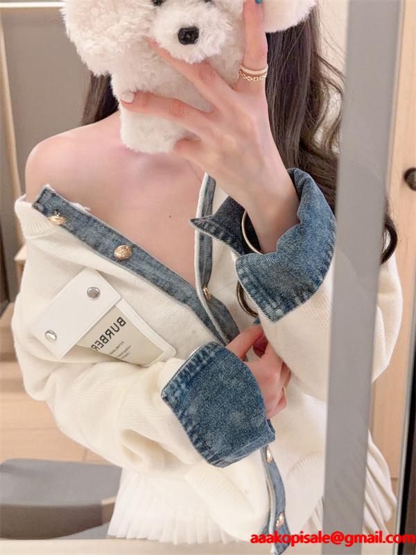 トレンド最新☆バーバリーカーデガンコピー BURBERRY激安通販☆フリーサイズ（体重約42.5～67.5kg対応）