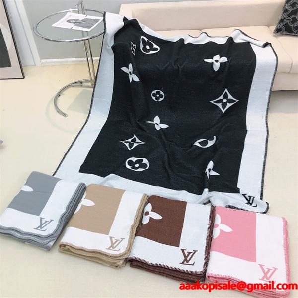 2026最新作５色☆ルイヴィトン毛布コピー通販☆防寒着人気アイテム使い勝手