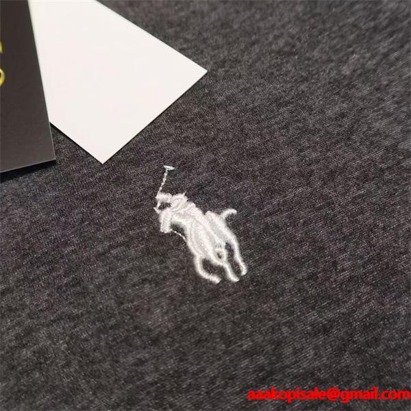 最新トレンド採用 快適 Polo Ralph Lauren ポロ ラルフローレン コピー インナー 刺繍 リラックス ブラック