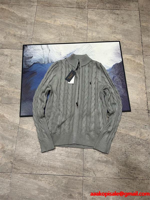 温かさ重視 本格派デザイン ニット Polo Ralph Lauren ポロ ラルフローレン コピー 冬仕様モデル