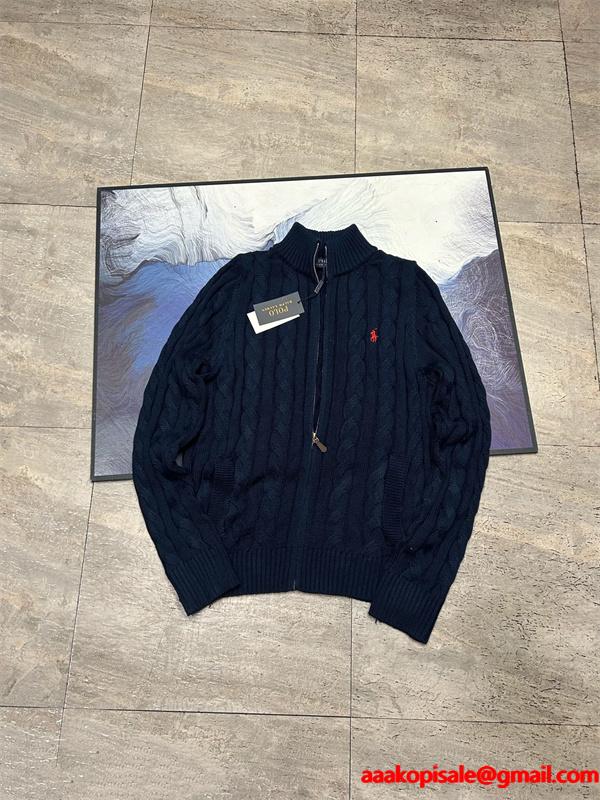 温かさ重視 本格派デザイン ニット Polo Ralph Lauren ポロ ラルフローレン コピー 冬仕様モデル