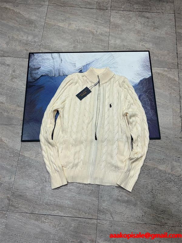 温かさ重視 本格派デザイン ニット Polo Ralph Lauren ポロ ラルフローレン コピー 冬仕様モデル