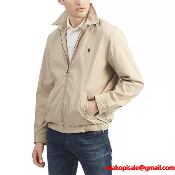 Polo Ralph Lauren ポロ ラルフローレン コピー 軽量設計 洗練 刺繍 ジャケット 上品カジュアル