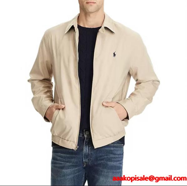 Polo Ralph Lauren ポロ ラルフローレン コピー 軽量設計 洗練 刺繍 ジャケット 上品カジュアル