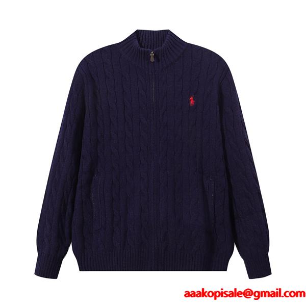  防寒重視 クラシック Polo Ralph Lauren ポロ ラルフローレン コピー ケーブル編み ニット 冬映え