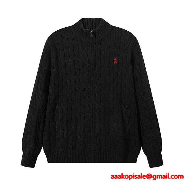  防寒重視 クラシック Polo Ralph Lauren ポロ ラルフローレン コピー ケーブル編み ニット 冬映え