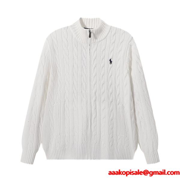  防寒重視 クラシック Polo Ralph Lauren ポロ ラルフローレン コピー ケーブル編み ニット 冬映え