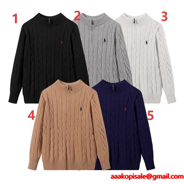 多色展開 実用性抜群 立体ケーブル Polo Ralph Lauren ポロ ラルフローレン コピー ニットセーター