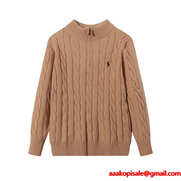 多色展開 実用性抜群 立体ケーブル Polo Ralph Lauren ポロ ラルフローレン コピー ニットセーター