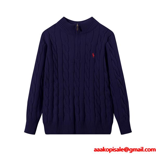 多色展開 実用性抜群 立体ケーブル Polo Ralph Lauren ポロ ラルフローレン コピー ニットセーター