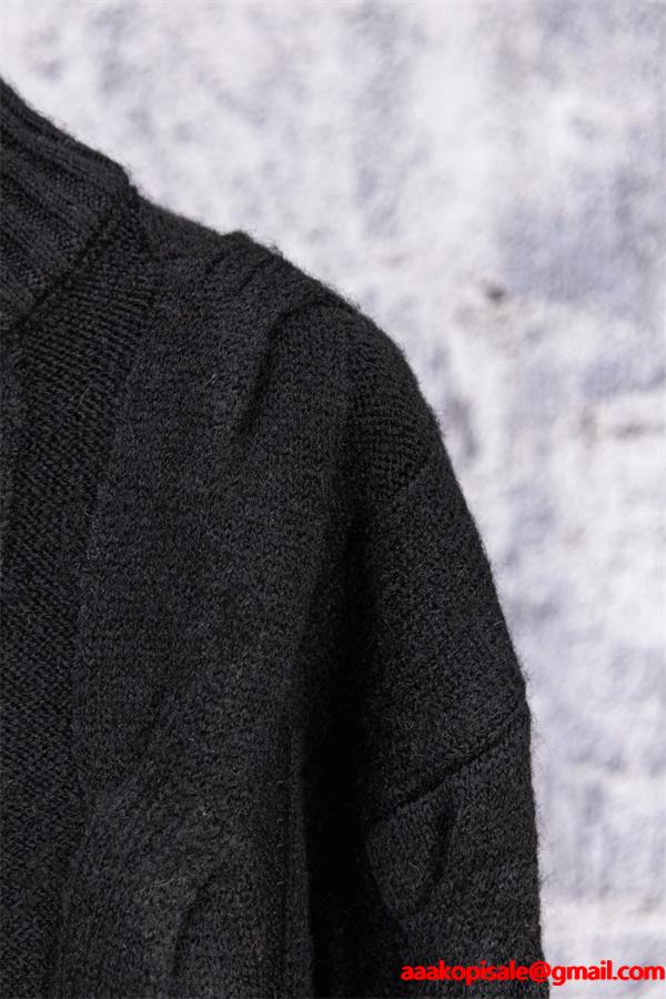 上質ケーブル編み ハーフジップ ニット Polo Ralph Lauren ポロ ラルフローレン コピー メンズ 長袖 冬向けトップス