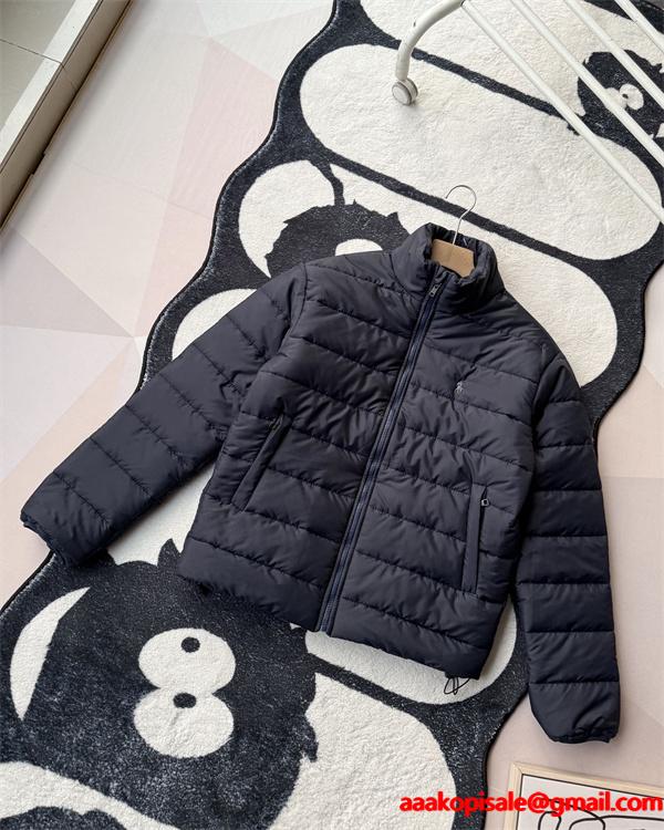 Polo Ralph Lauren ポロ ラルフローレン コピー 防寒 中綿入り ジップアップ ジャケット メンズ デイリーアウター