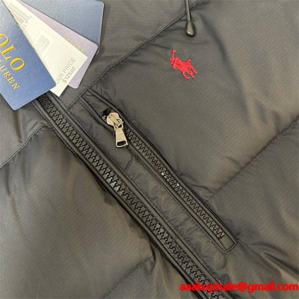 本格防寒モデル フード付き ダウンジャケット メンズ 冬用アウター Polo Ralph Lauren ポロ ラルフローレン コピー