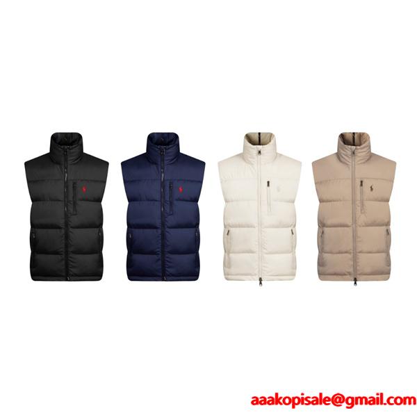 選べるカラー展開 ダウンベスト Polo Ralph Lauren ポロ ラルフローレン コピー メンズ ノースリーブ 保温設計
