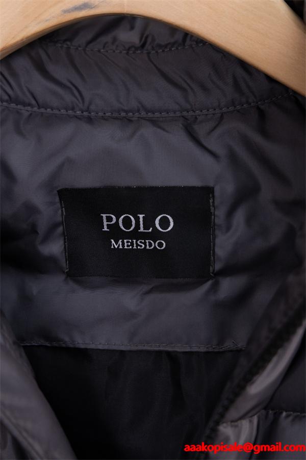 機能性重視 スタンドカラー Polo Ralph Lauren ポロ ラルフローレン コピー ダウンベスト メンズ 防風仕様 軽やか