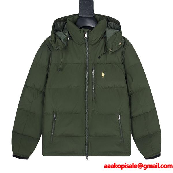 Polo Ralph Lauren ポロ ラルフローレン コピー ダウンジャケット メンズ フード付き 中綿 防寒 冬 