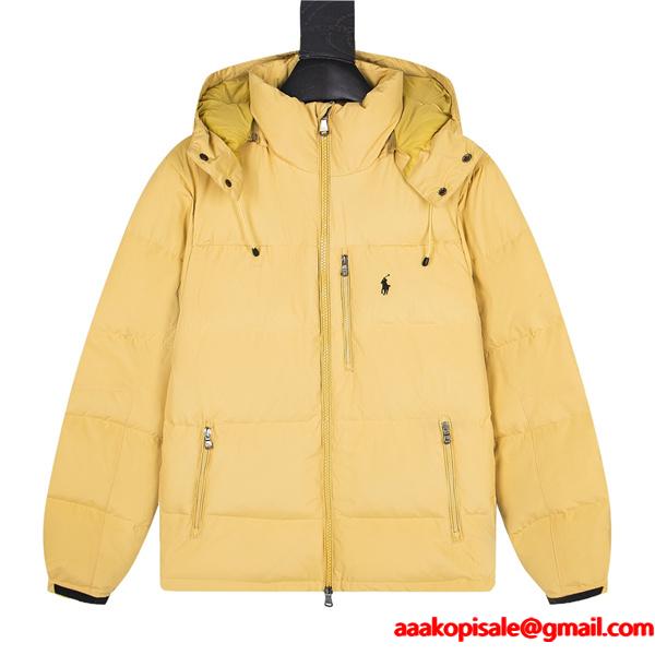 Polo Ralph Lauren ポロ ラルフローレン コピー ダウンジャケット メンズ フード付き 中綿 防寒 冬 