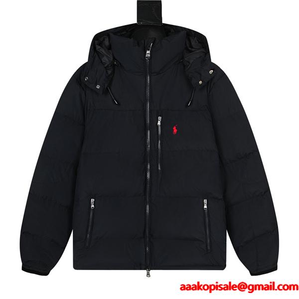 Polo Ralph Lauren ポロ ラルフローレン コピー ダウンジャケット メンズ フード付き 中綿 防寒 冬 