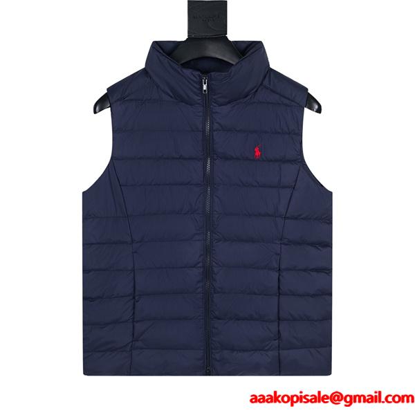 ダウンベスト メンズ 中綿 ベスト 防寒 保温 秋冬  Polo Ralph Lauren ポロ ラルフローレン コピー