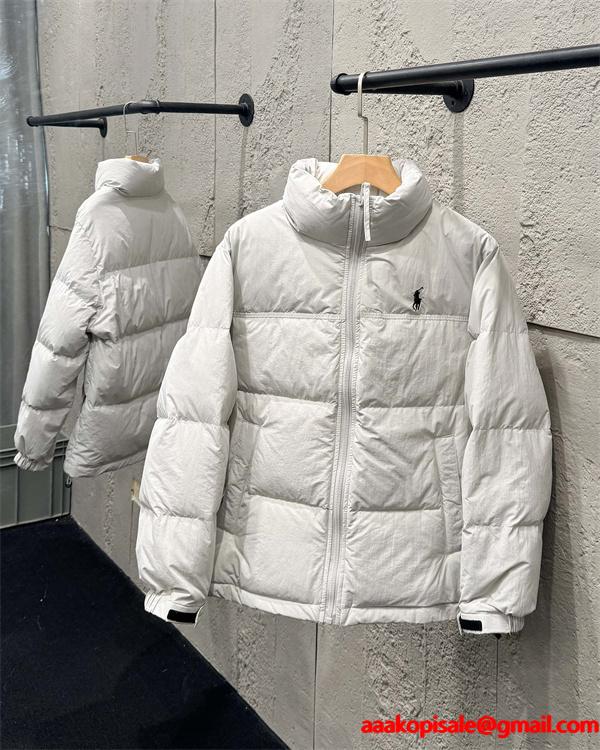 ショートダウン メンズ 中綿 ジャケット 防寒 軽量 秋冬  Polo Ralph Lauren ポロ ラルフローレン コピー