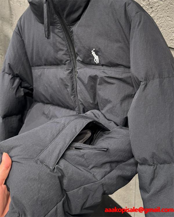 ショートダウン メンズ 中綿 ジャケット 防寒 軽量 秋冬  Polo Ralph Lauren ポロ ラルフローレン コピー