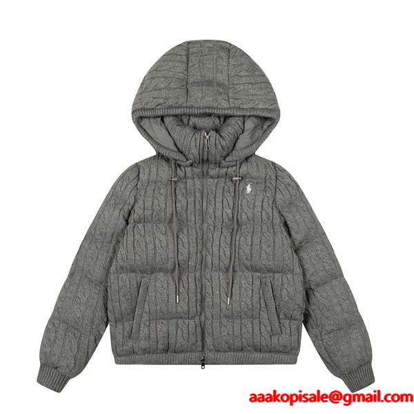 Polo Ralph Lauren ポロ ラルフローレン コピー 2026新作コーデ 温か素材 プレミアム ダウンジャケット