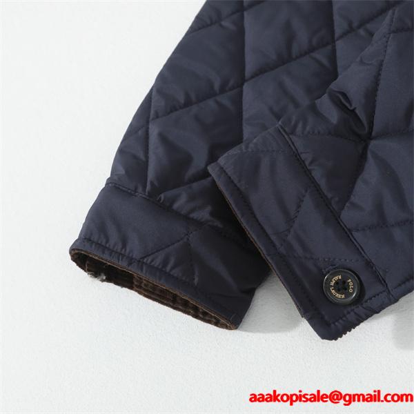 中綿ジャケット 防寒 秋冬 Polo Ralph Lauren ポロ ラルフローレン コピー ボタン留め カジュアル