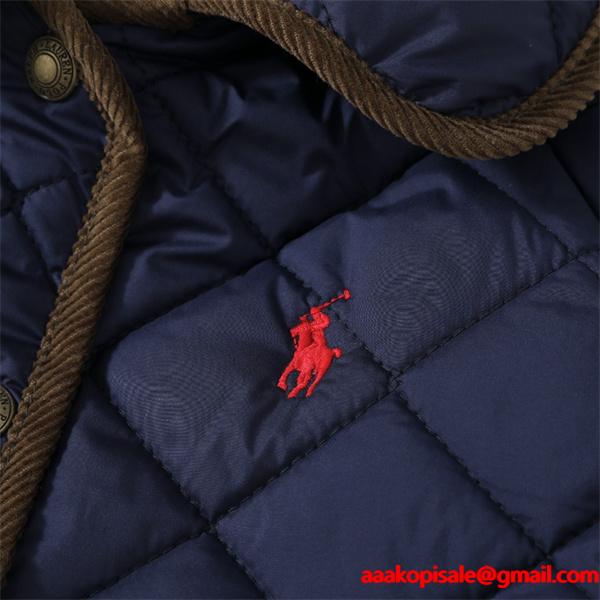 Polo Ralph Lauren ポロ ラルフローレン コピー キルティングジャケット防寒 秋冬 シンプル デイリー