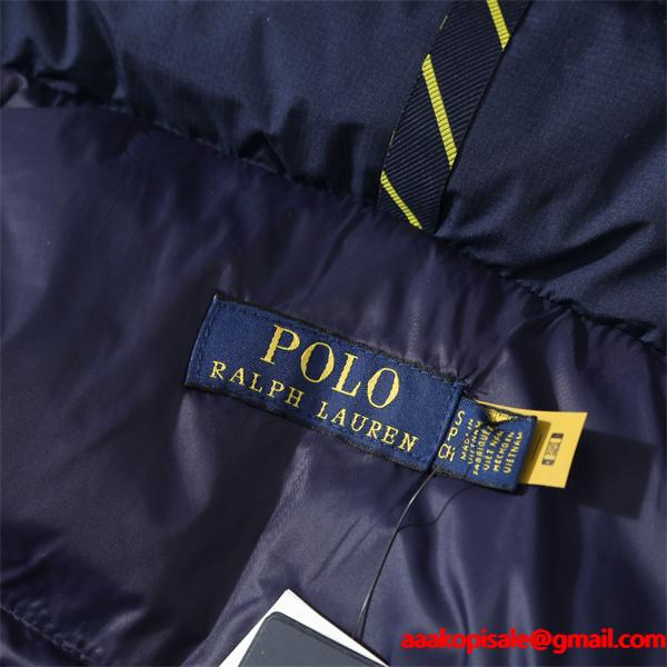 Polo Ralph Lauren ポロ ラルフローレン コピー ダウンジャケット防寒 冬 アウター フード付き カジュアル  
