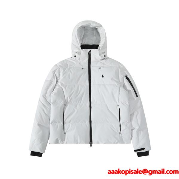 ダウンジャケット フード付き 防寒 軽量 シンプル Polo Ralph Lauren ポロ ラルフローレン コピー