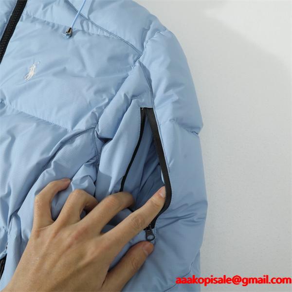 ダウンジャケット フード付き 防寒 軽量 シンプル Polo Ralph Lauren ポロ ラルフローレン コピー