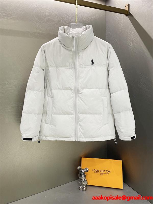 Polo Ralph Lauren ポロ ラルフローレン コピー ダウンジャケット冬 アウター スタンドカラー シンプル