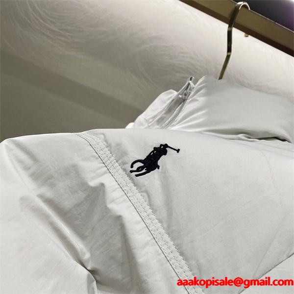 Polo Ralph Lauren ポロ ラルフローレン コピー ダウンジャケット冬 アウター スタンドカラー シンプル
