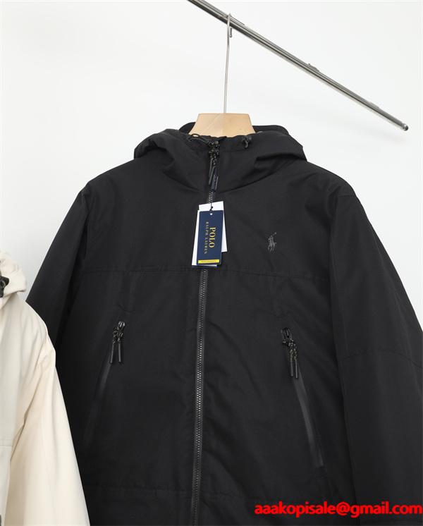  中綿ジャケット フード付き 防寒 ジップアップ 新作  Polo Ralph Lauren ポロ ラルフローレン コピー