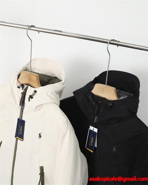  中綿ジャケット フード付き 防寒 ジップアップ 新作  Polo Ralph Lauren ポロ ラルフローレン コピー