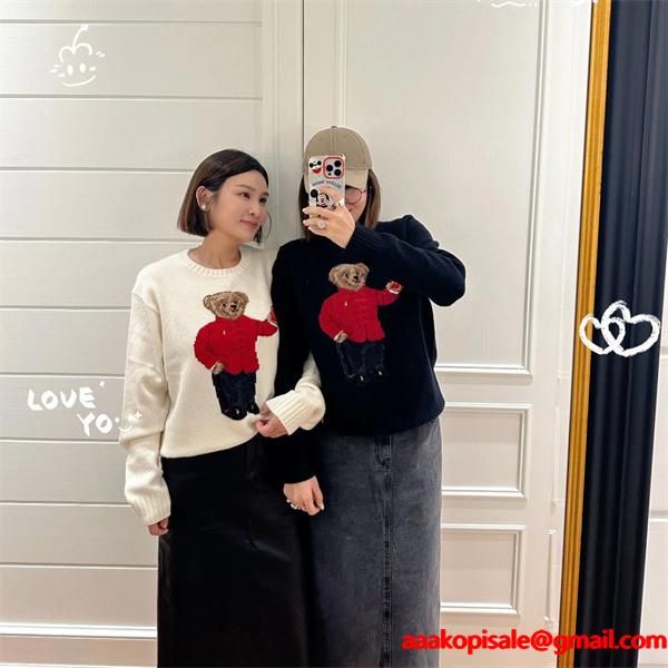 Polo Ralph Lauren ポロ ラルフローレン コピー ニット セーター トップス 秋冬 カジュアル 可愛い