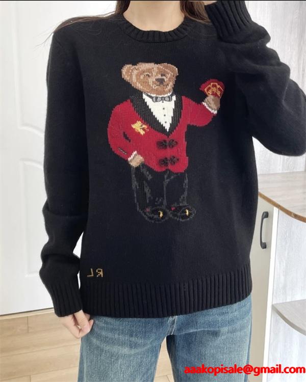 Polo Ralph Lauren ポロ ラルフローレン コピー ニット セーター トップス 秋冬 カジュアル 可愛い