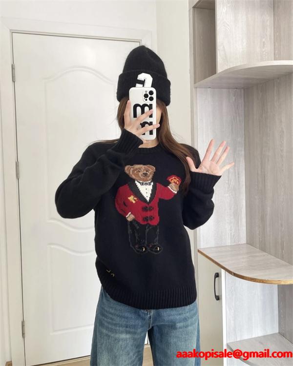 Polo Ralph Lauren ポロ ラルフローレン コピー ニット セーター トップス 秋冬 カジュアル 可愛い