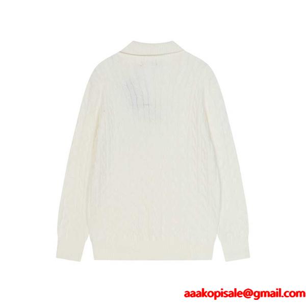 Polo Ralph Lauren ポロ ラルフローレン コピー ニット ポロシャツ メンズ 長袖 セーター 秋冬 シンプル